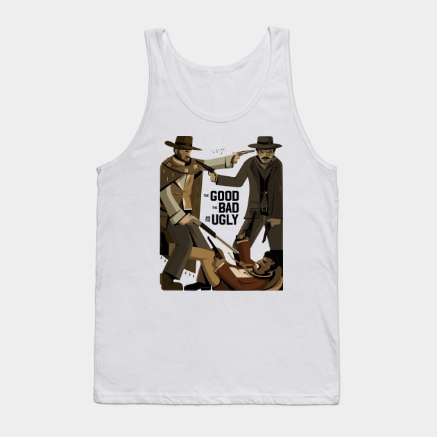 The Good The Bad and The Ugly Tank Top by rafaelkoff